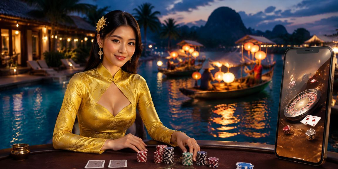 Người dùng tại Nha Trang trải nghiệm trò chơi bài trực tuyến trên điện thoại