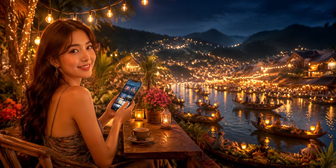 Người dùng trải nghiệm cá cược thể thao tại vùng núi Sa Pa qua điện thoại di động